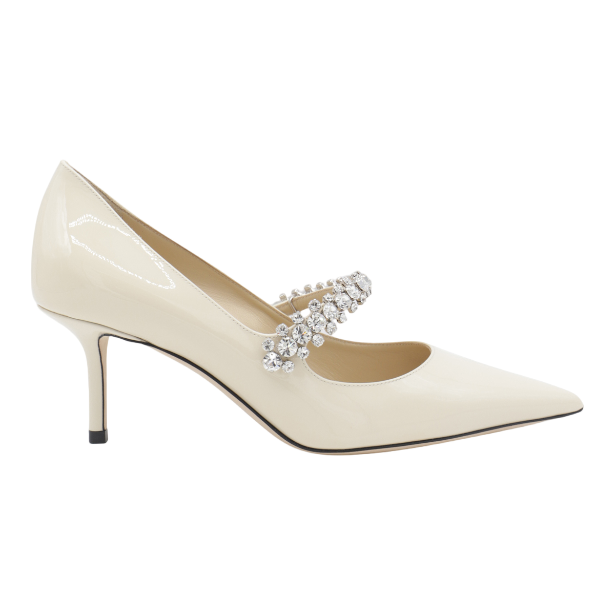 Pointed-Toe Pump with Mid-Height Stiletto