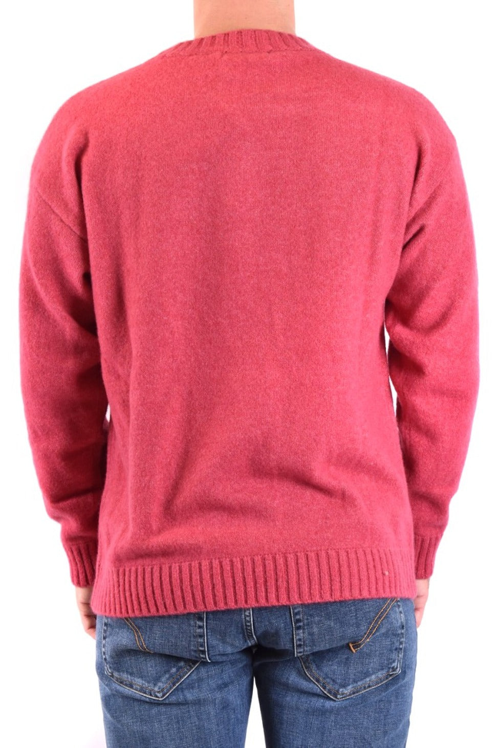 Czerwony sweter z kaszmiru
