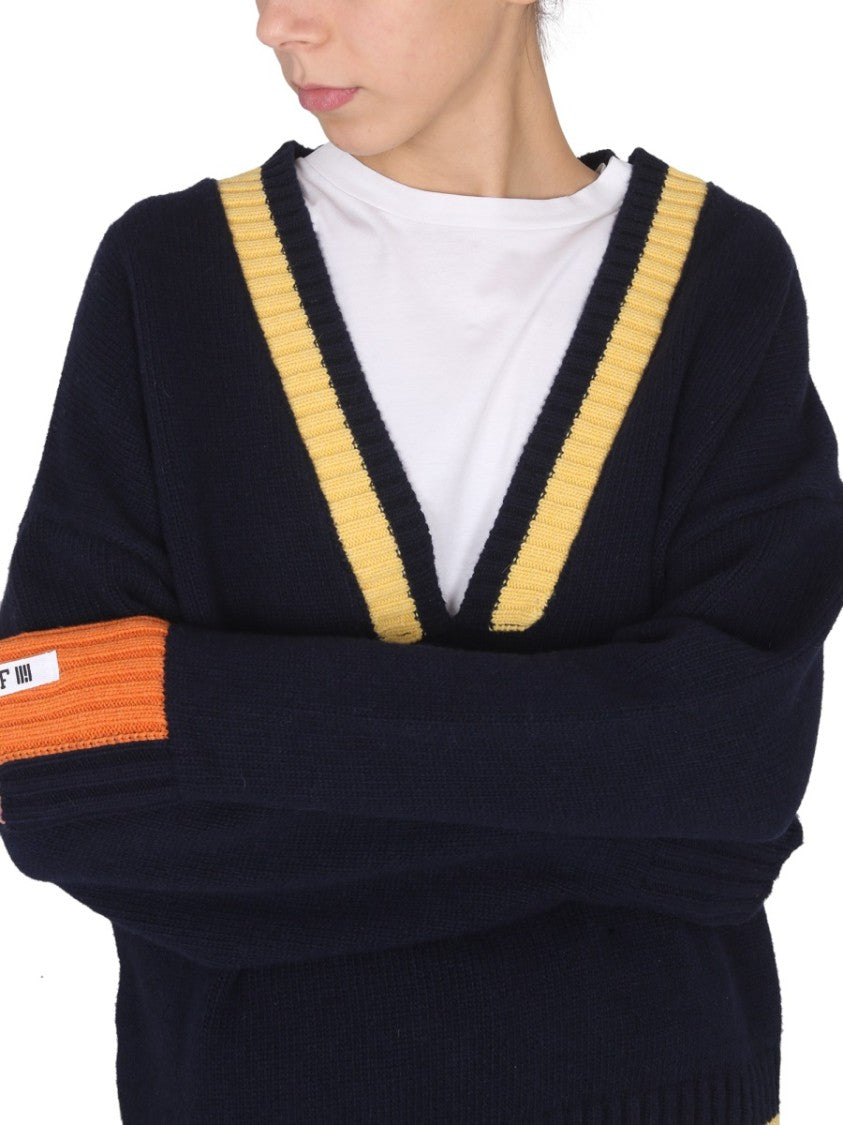 Relaxed V-Neck Jersey