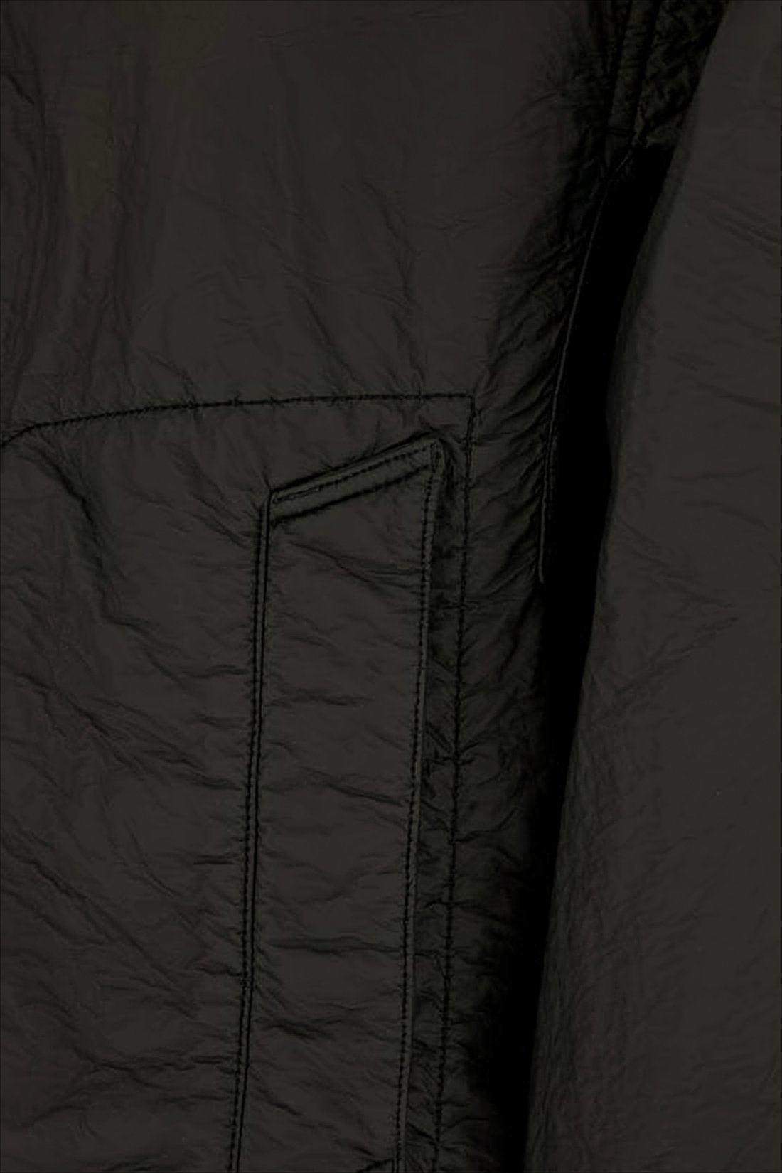 Cropped Padded Jacket with High Collar