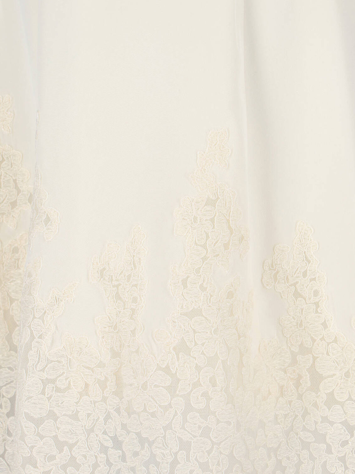 Ivory Silk Midi Dress