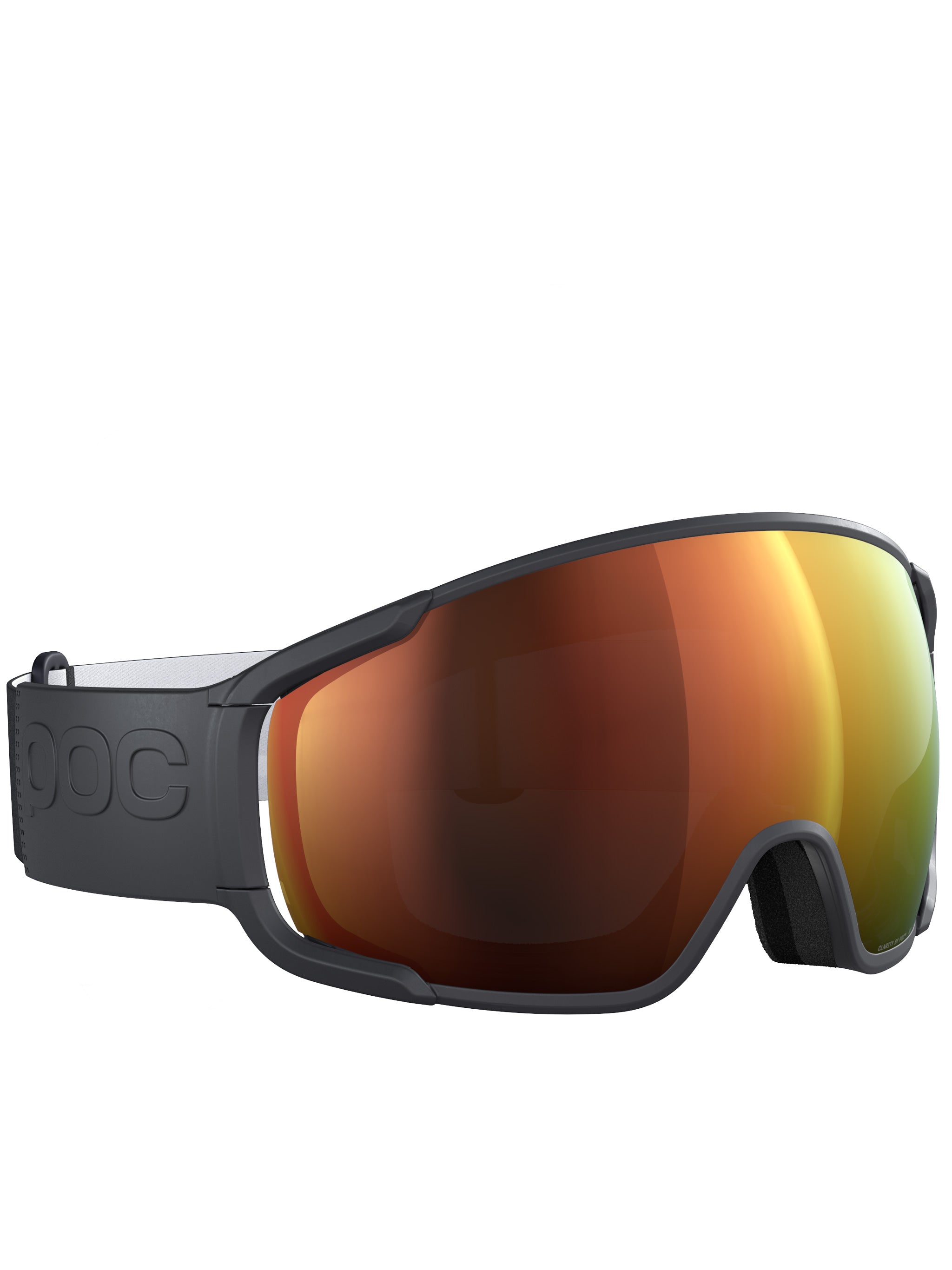 Matte Black Zonula Wraparound Sport Goggle