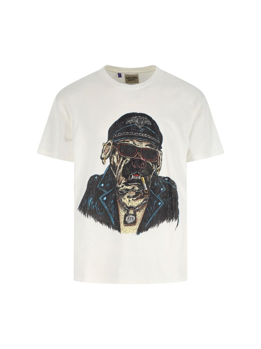 Classic White T-Shirt With Minimalist Design