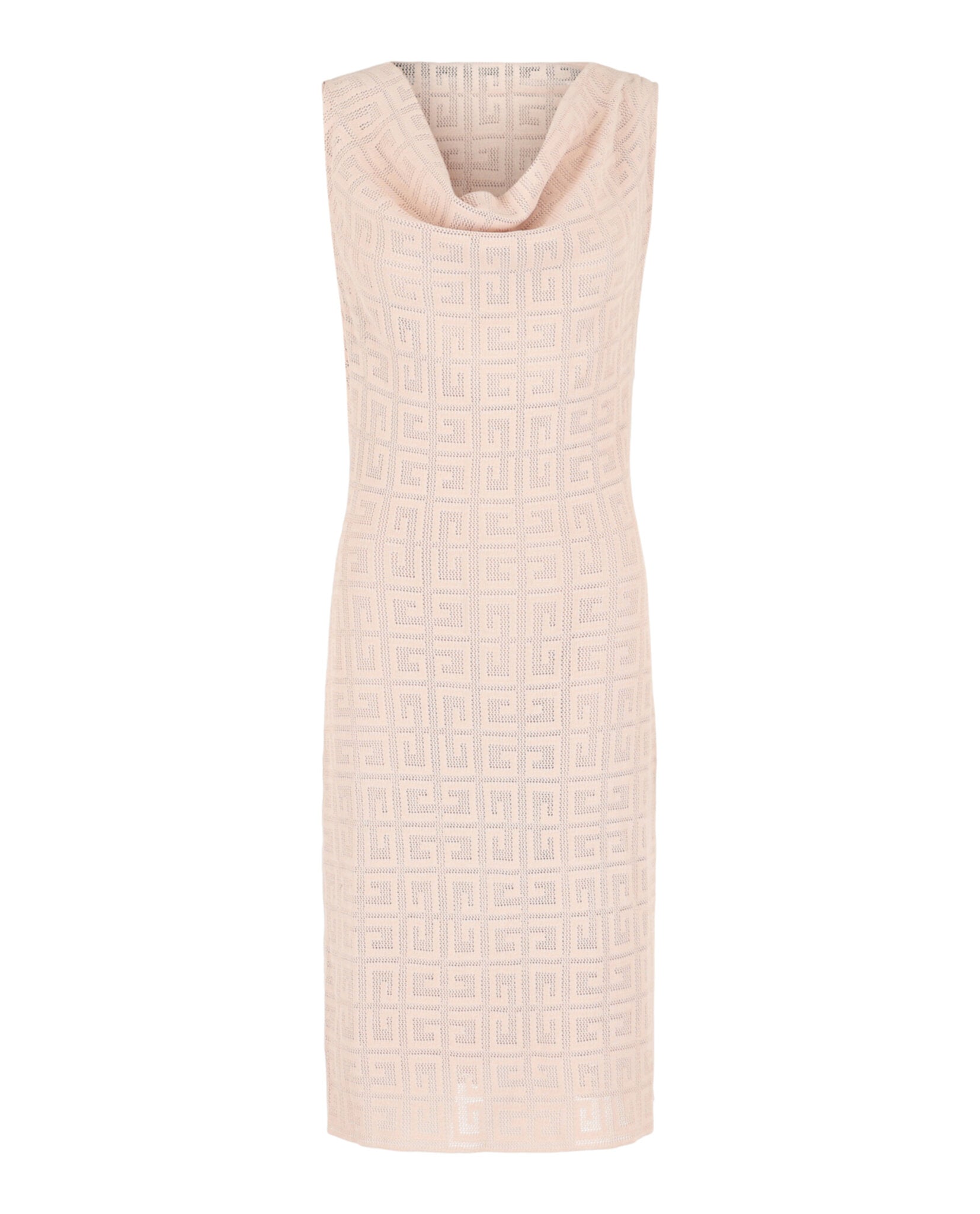 4g Monogram Draped Midi Dress