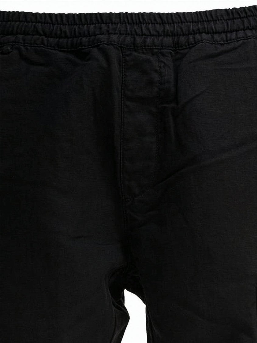 Relaxed Fit Straight Pants with Cargo Pocket Detail