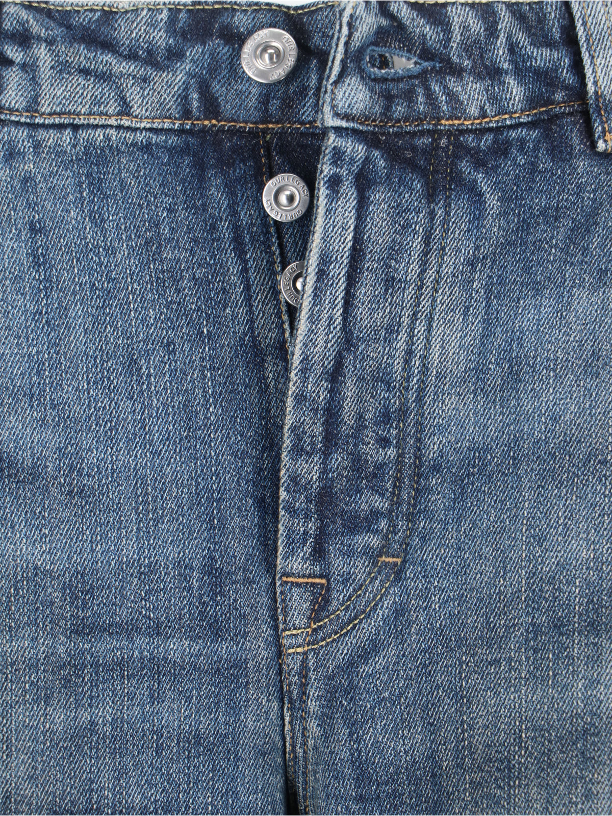 "Third Cut" Straight Jeans – Blue