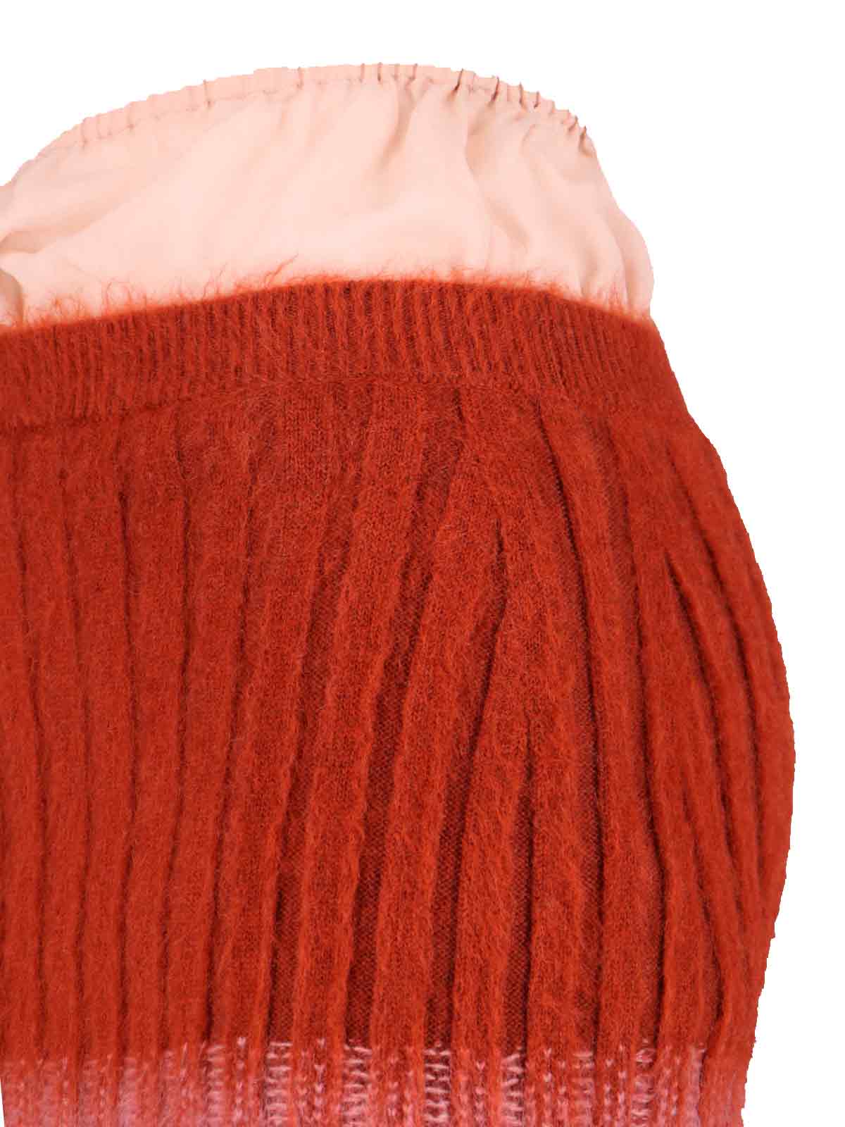 Mohair Blend Skirt, Multicolor