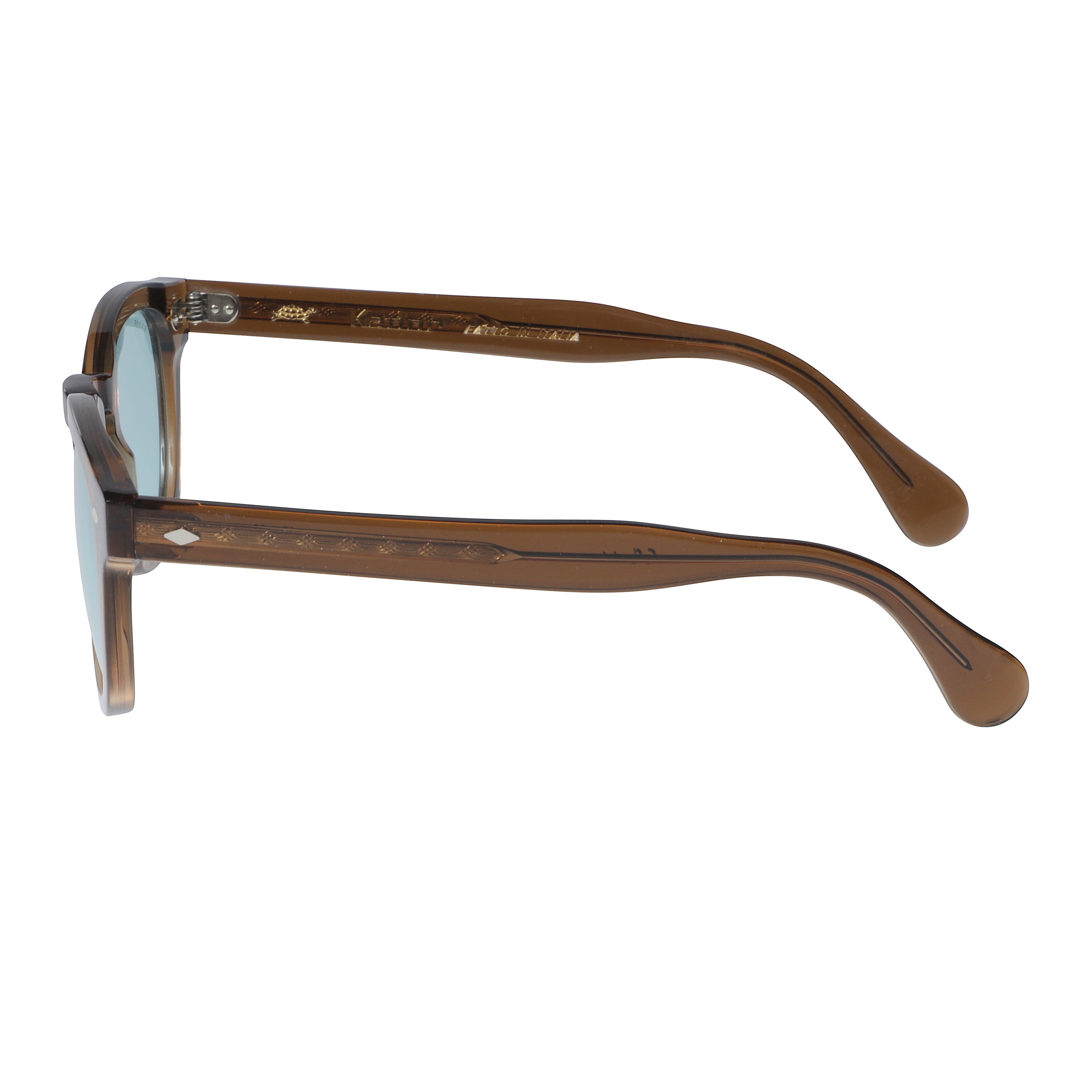 Jolly Cal 49 Translucent Brown Round Sunglasses