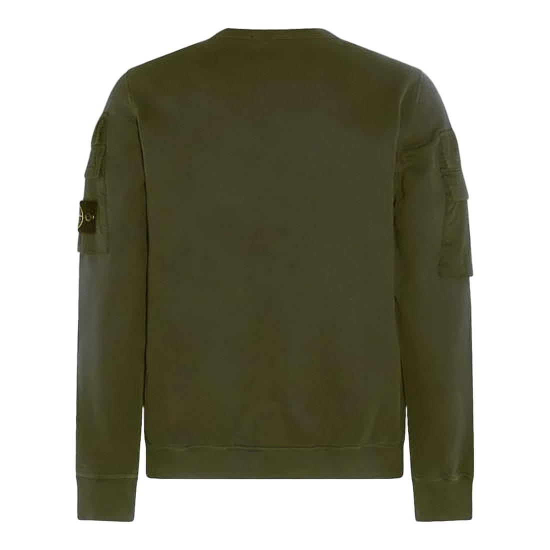 Long-Sleeve Sweatshirt with Distinctive Emblem Patch