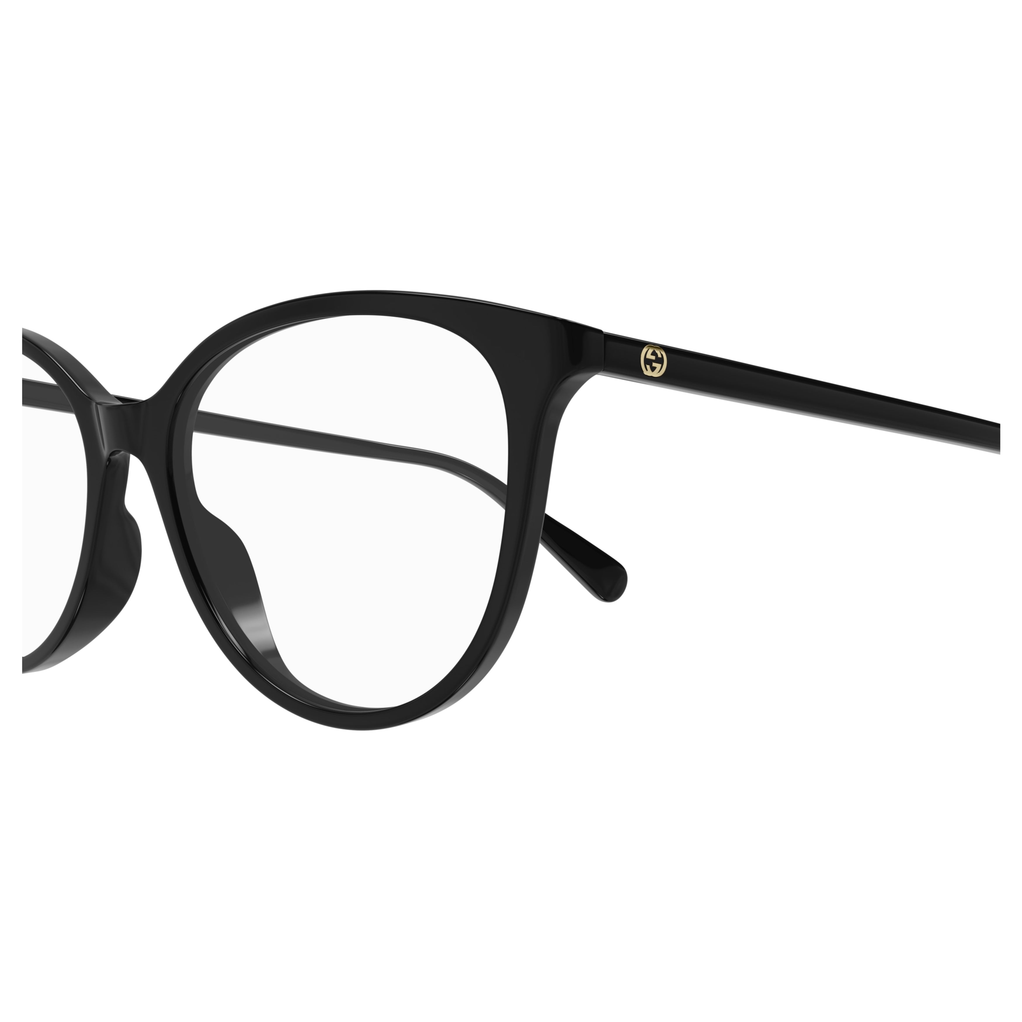 Gg1359o Rounded Frame Black Eyeglasses