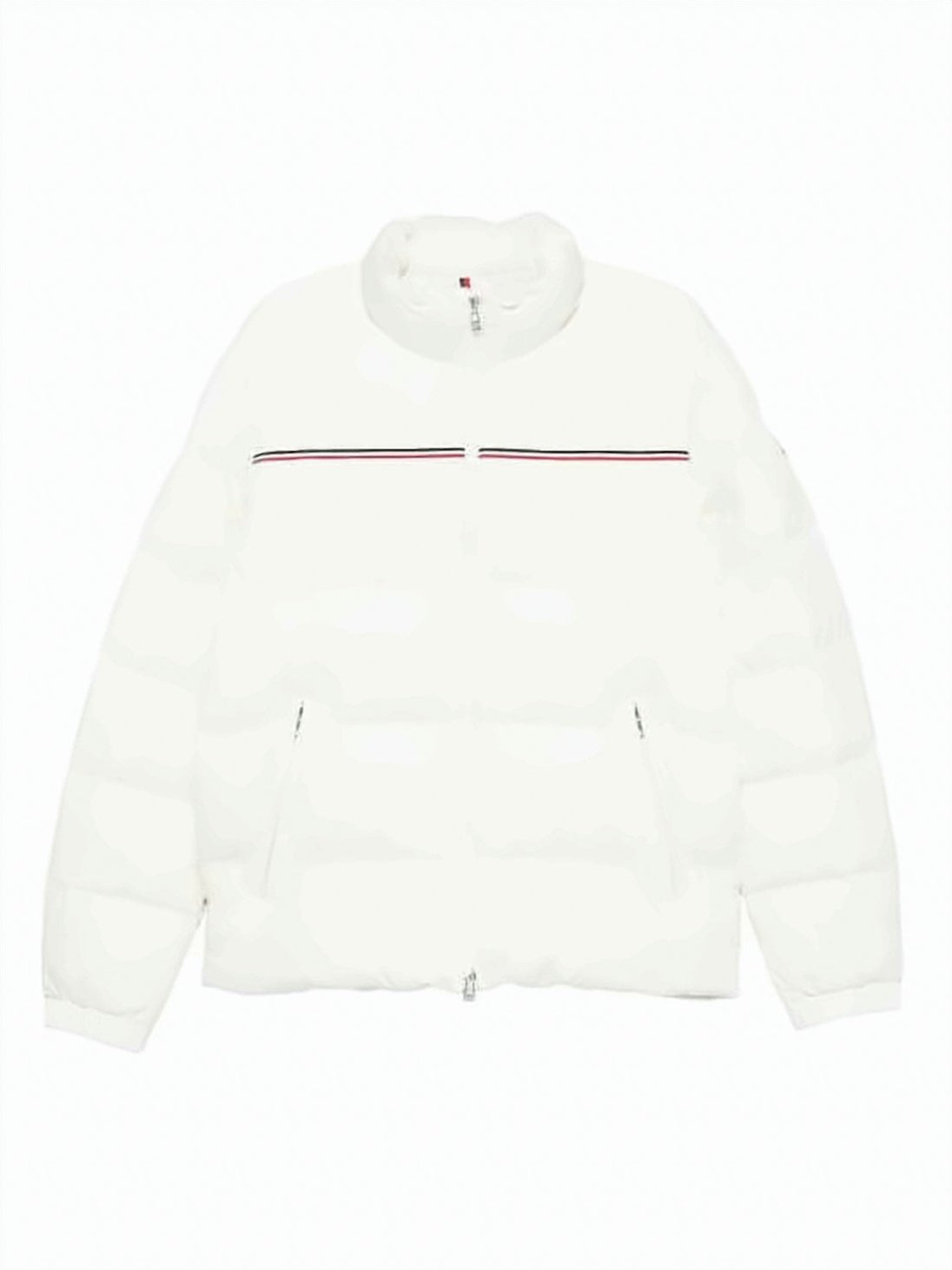 Quilted Puffer Jacket with High Collar