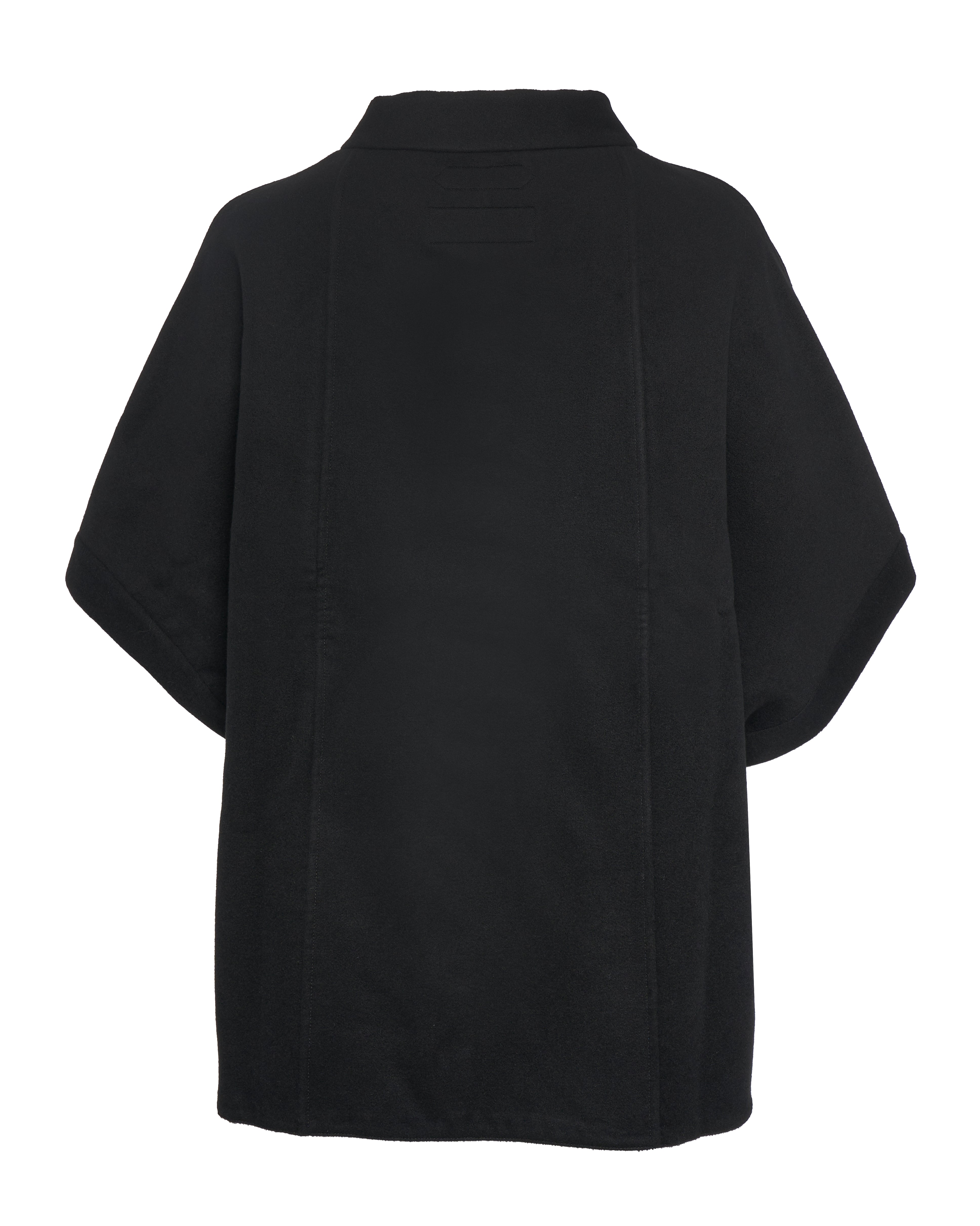 Cape-Style Jacket in Cashmere
