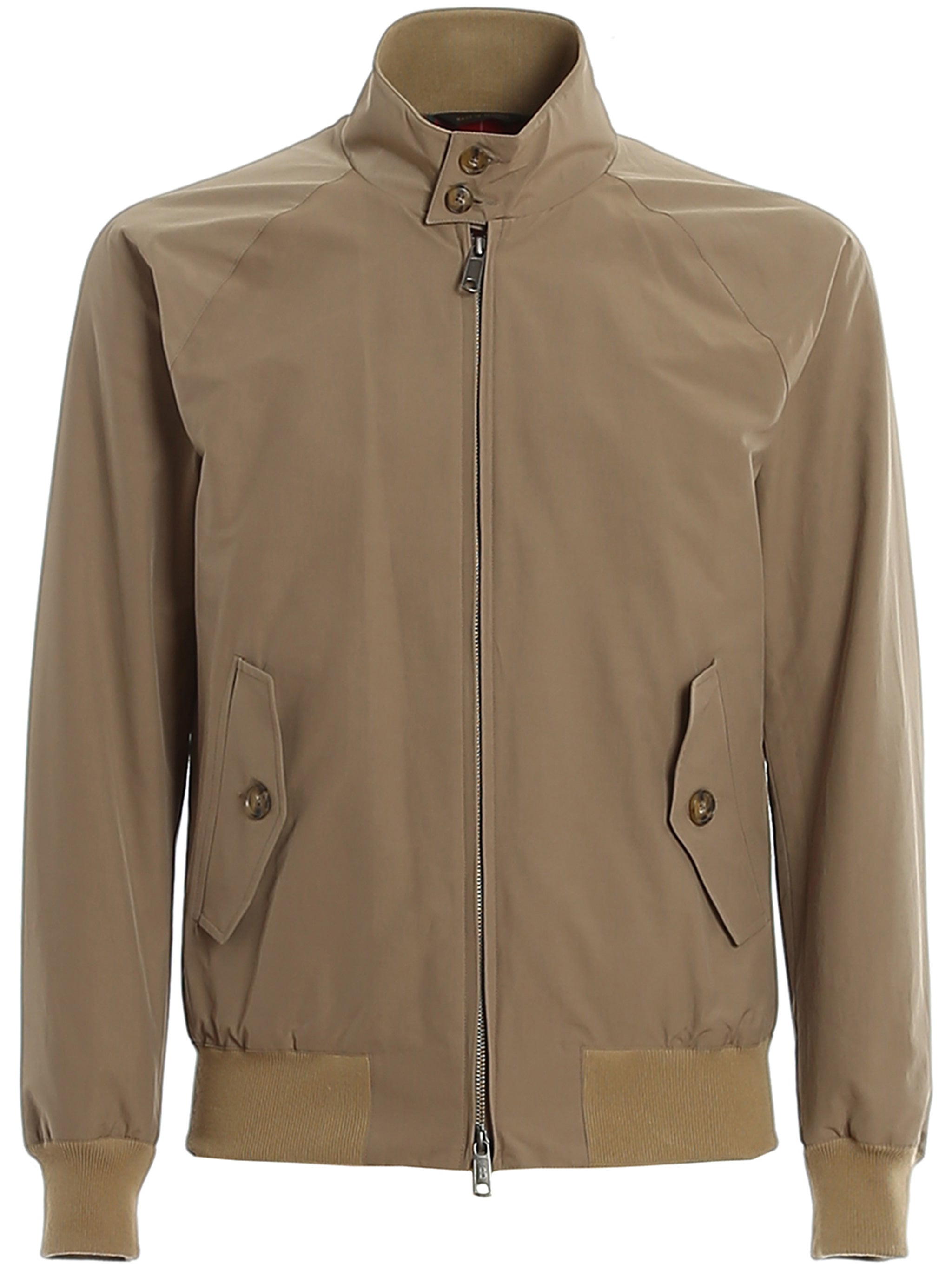 Lightweight Brown Polyester Blend Jacket