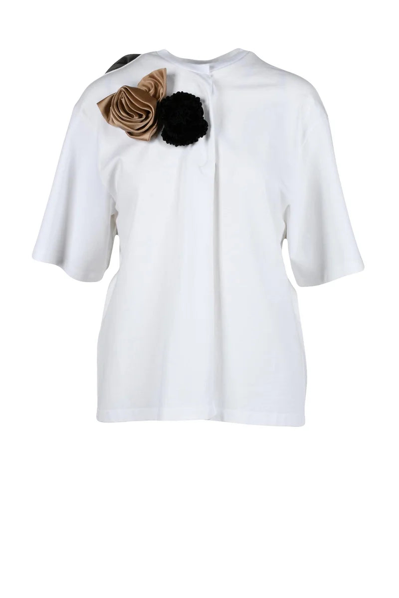 Cotton T-shirt - White