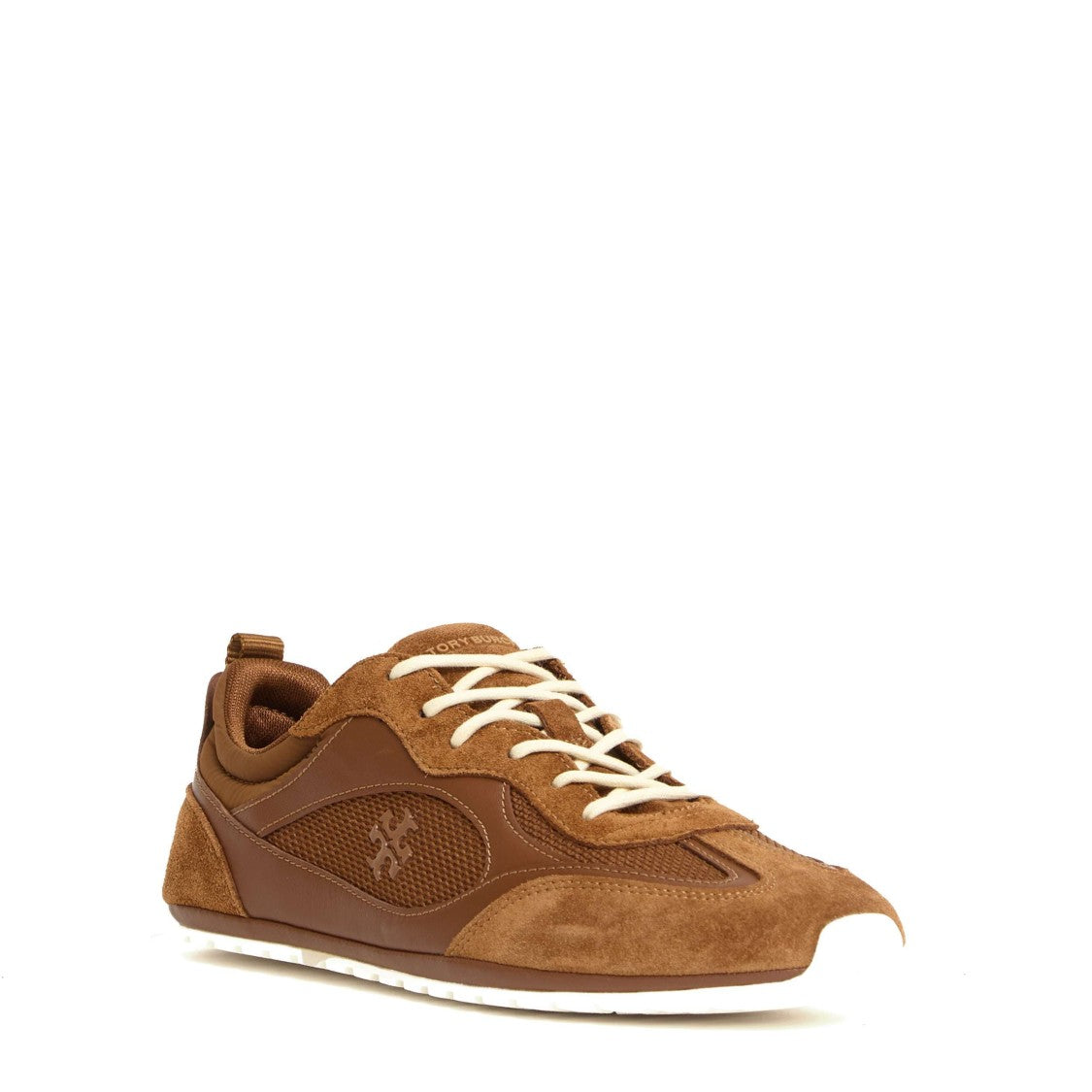 Cognac Travel Sneakers with Breathable Mesh