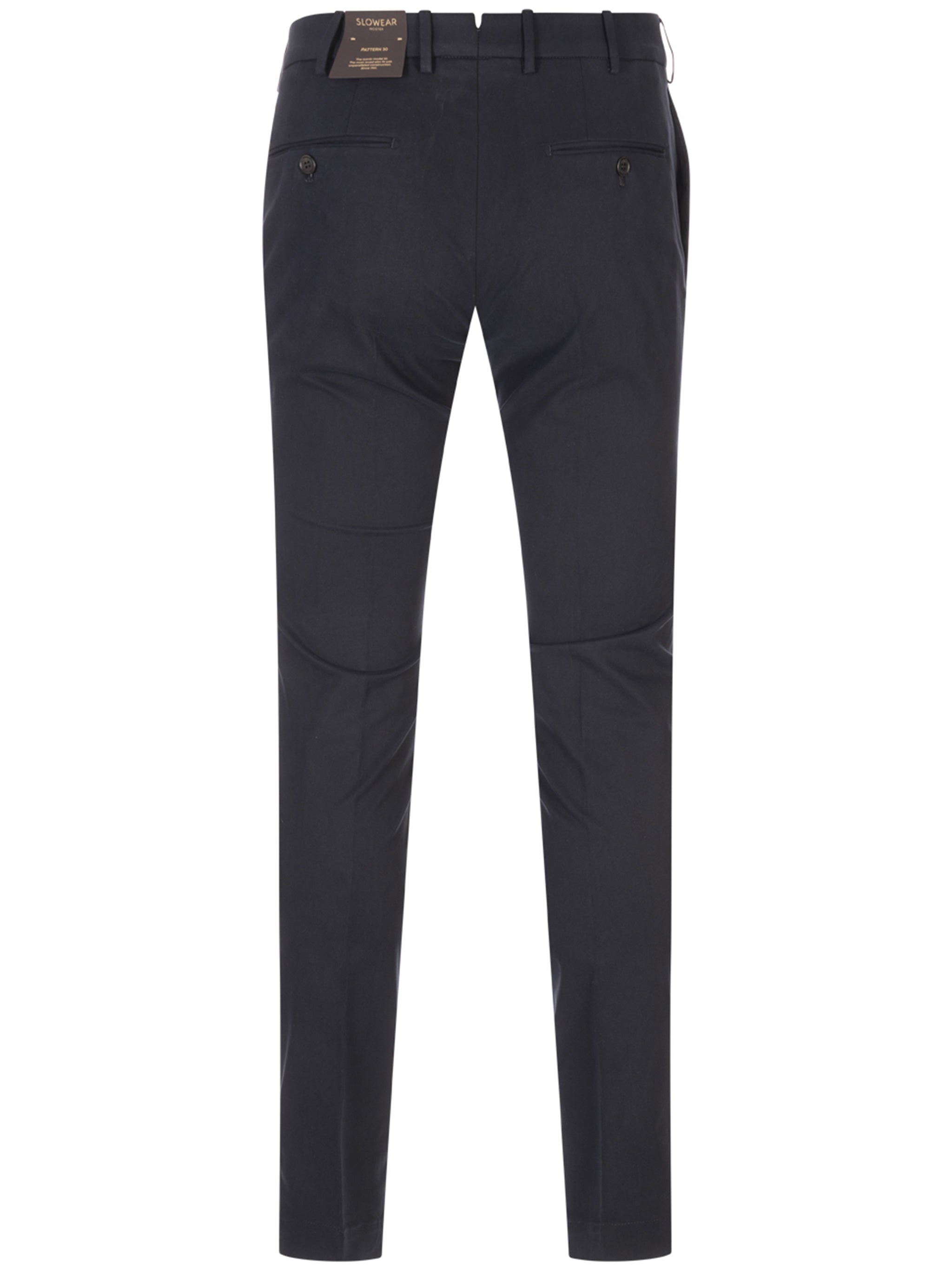 Black Slim Fit Tailored Trousers