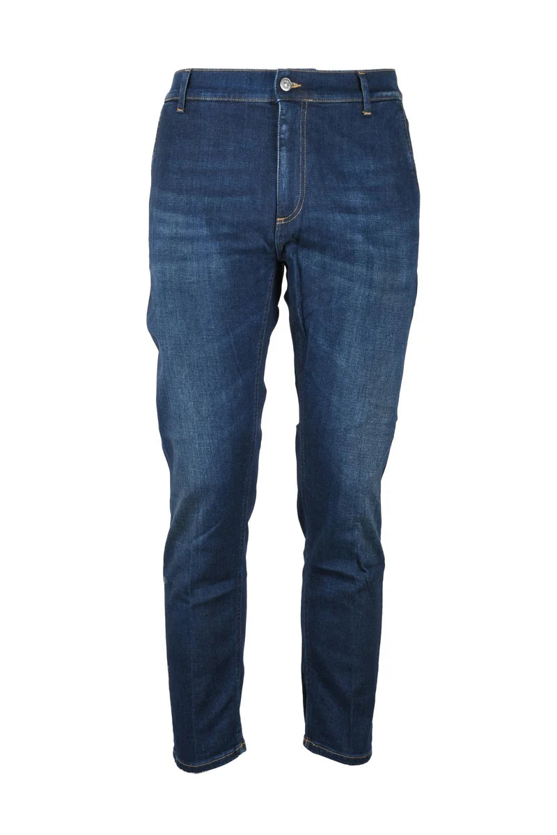 Jeff Carrot Fit Jeans - Blue