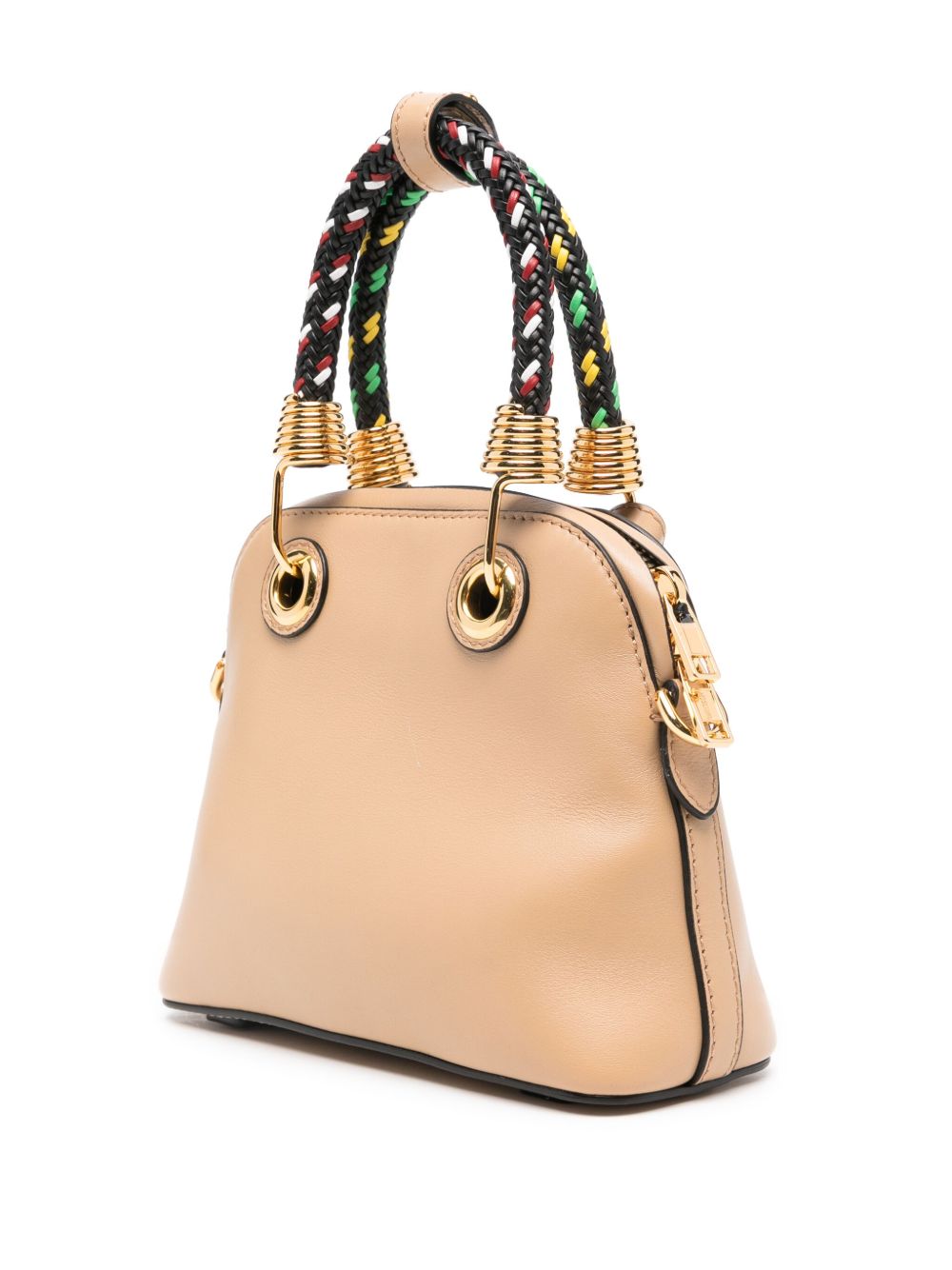 Structured Sand Beige Handbag