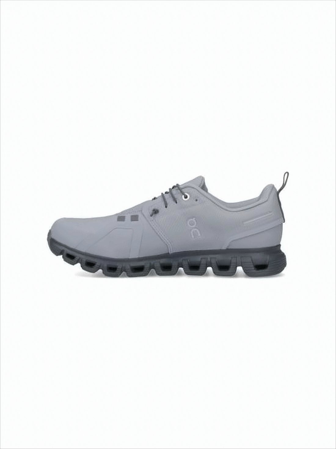 Waterproof Grey Sneakers with Recycled Polyester Upper