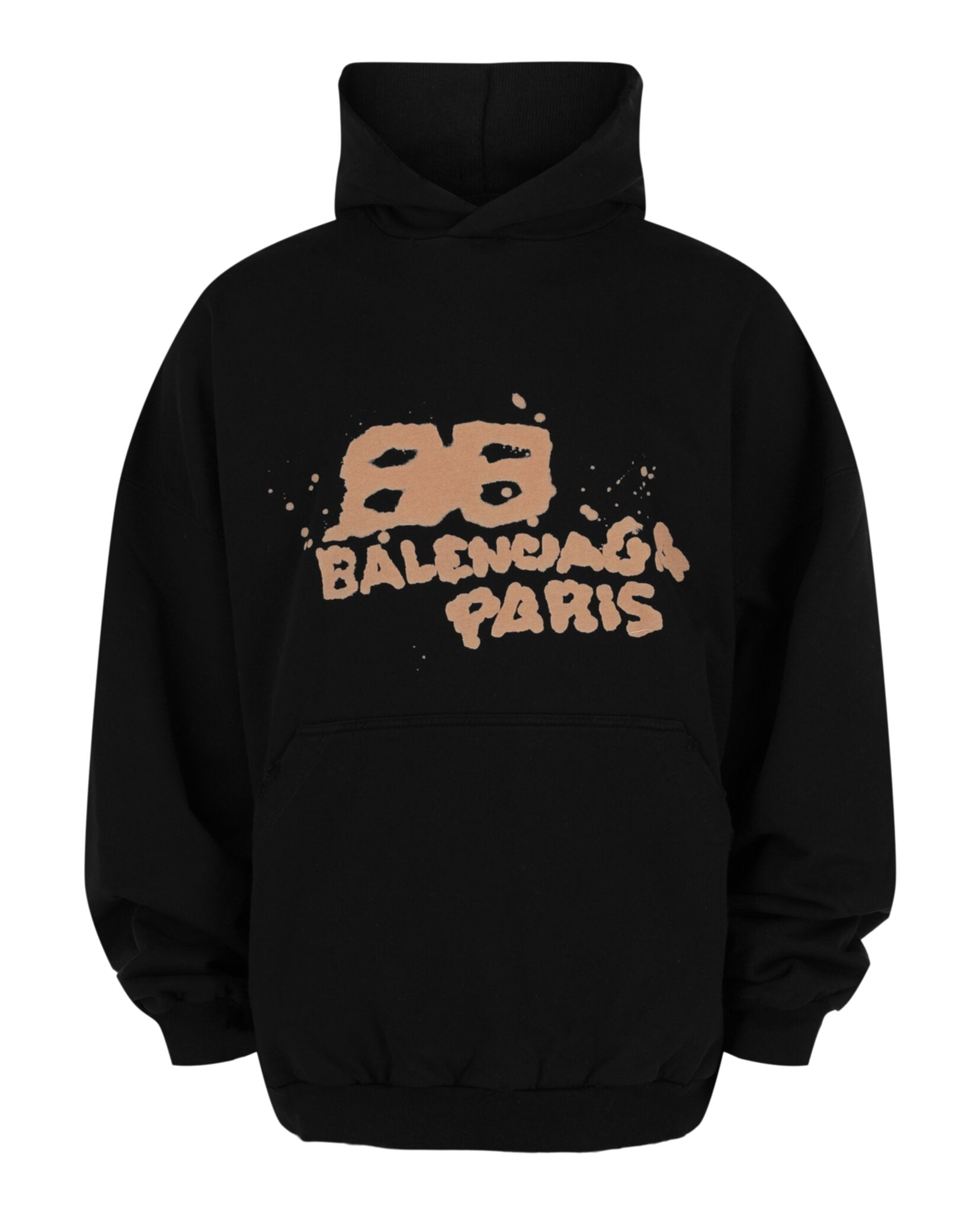 Hand Drawn Bb Icon Cotton Hoodie