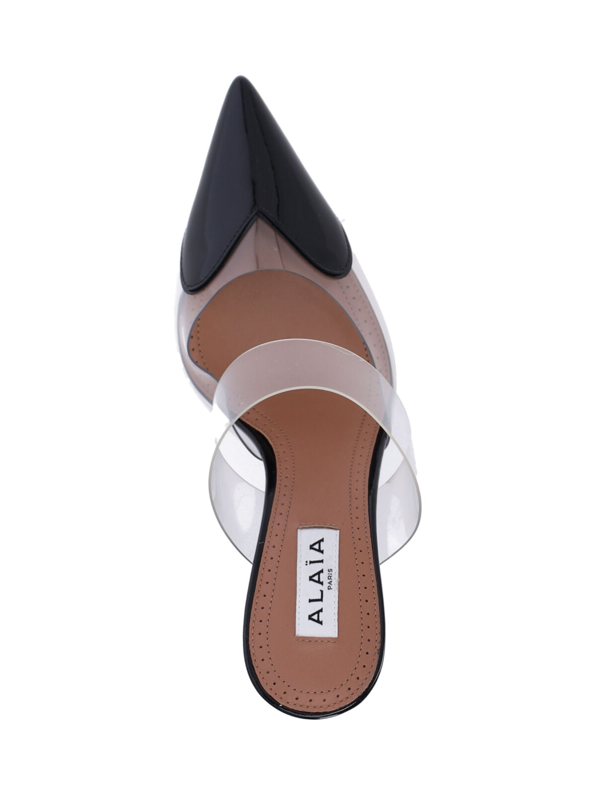 Black Le Cœur Heart Wedge Pumps