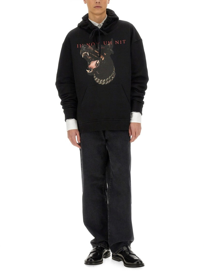 Dobermann Print Sweatshirt