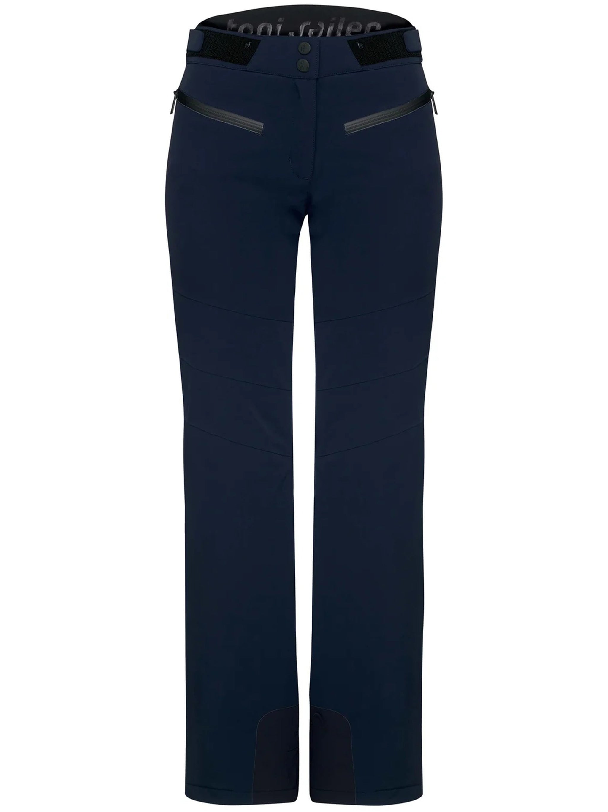 Blue Amis Fitted Flared Ski Pants