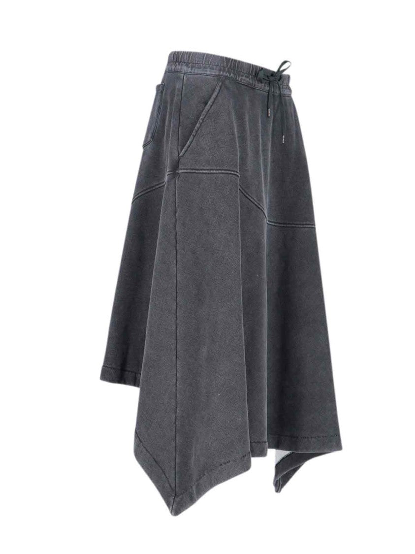 Lounge Midi Skirt – Grey