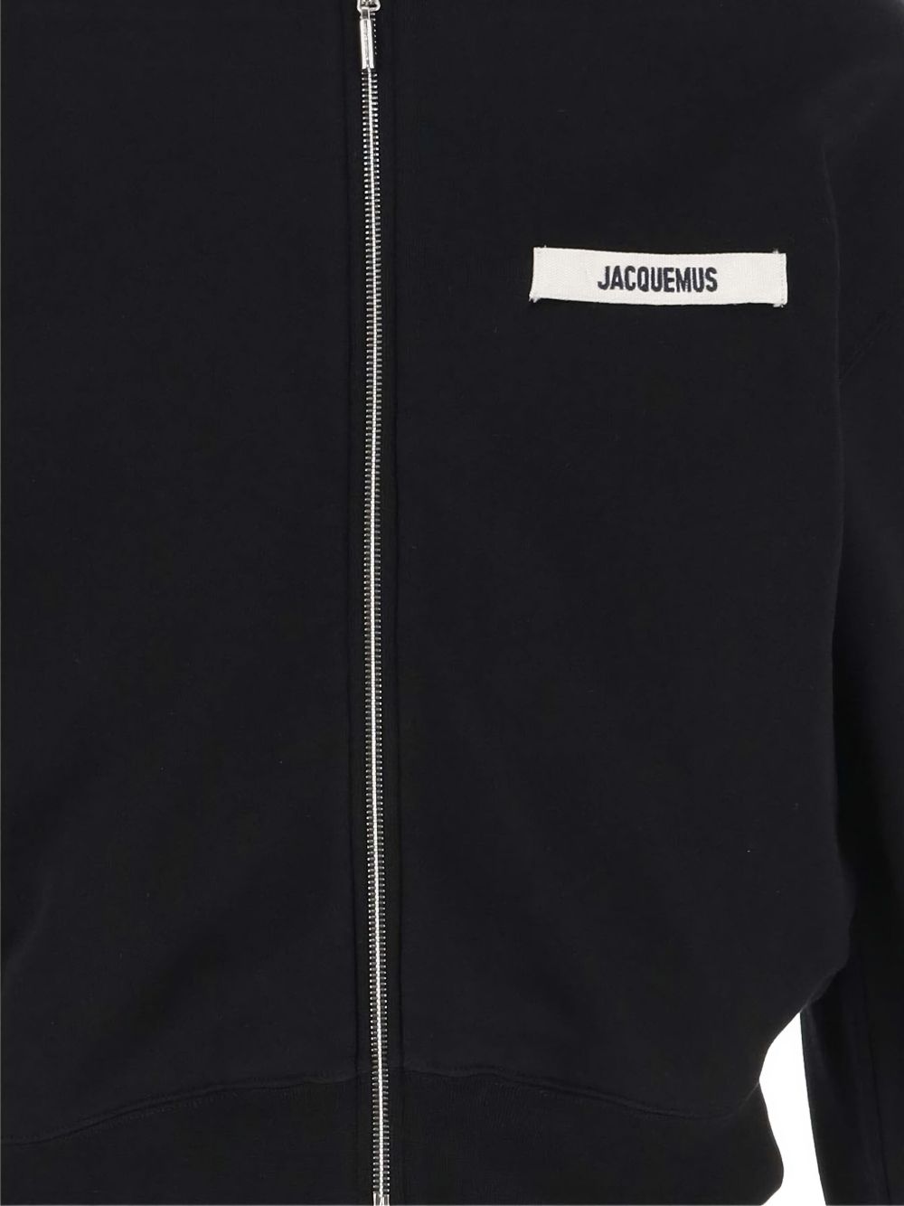 Hooded Zip-Through Sweater