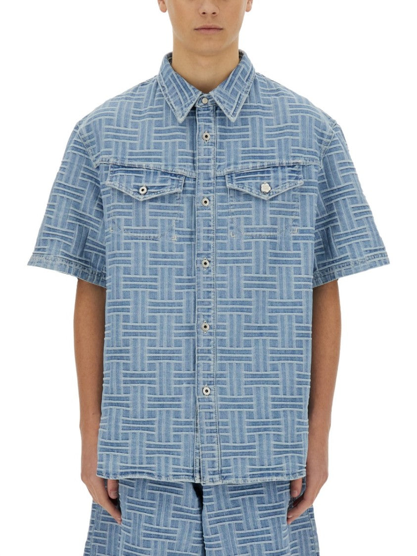 Oversized Denim Shirt