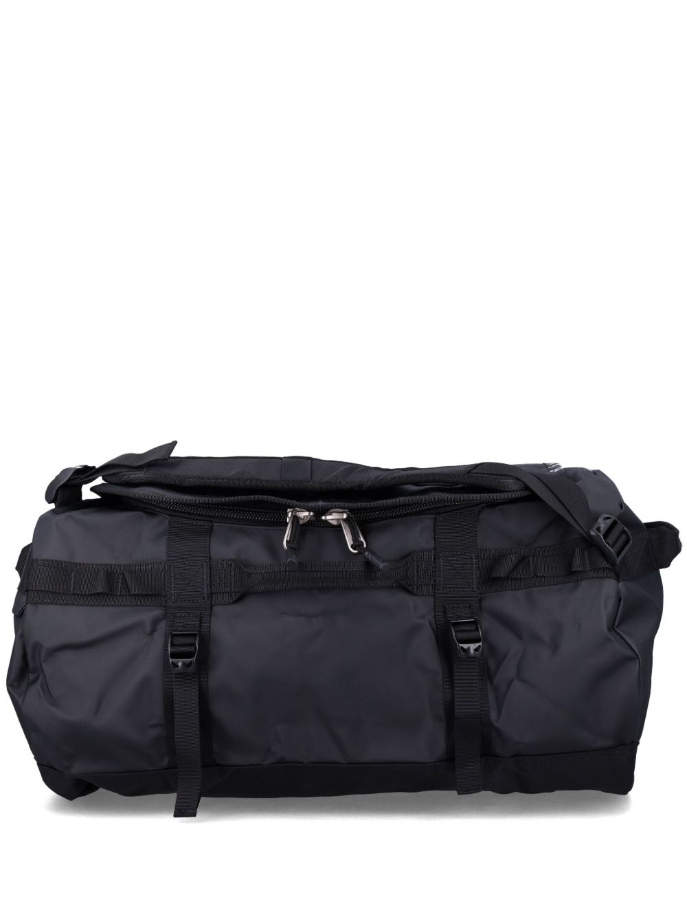 Rectangular Grey Duffel Bag with Padded Shoulder Straps