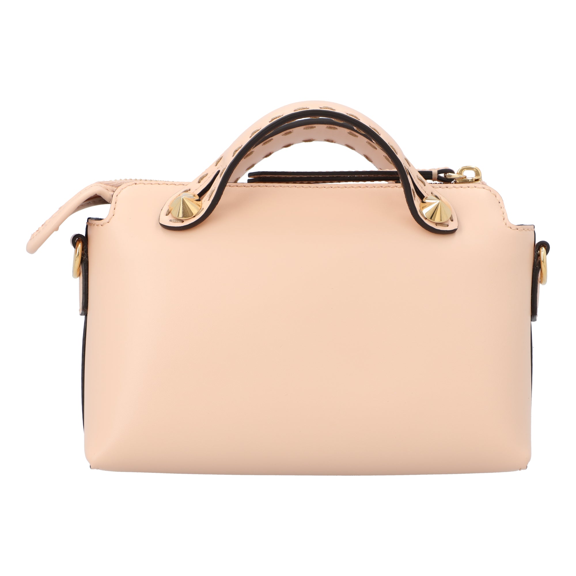 Structured Mini Handbag In Smooth Calfskin With Gold-Tone Hardware