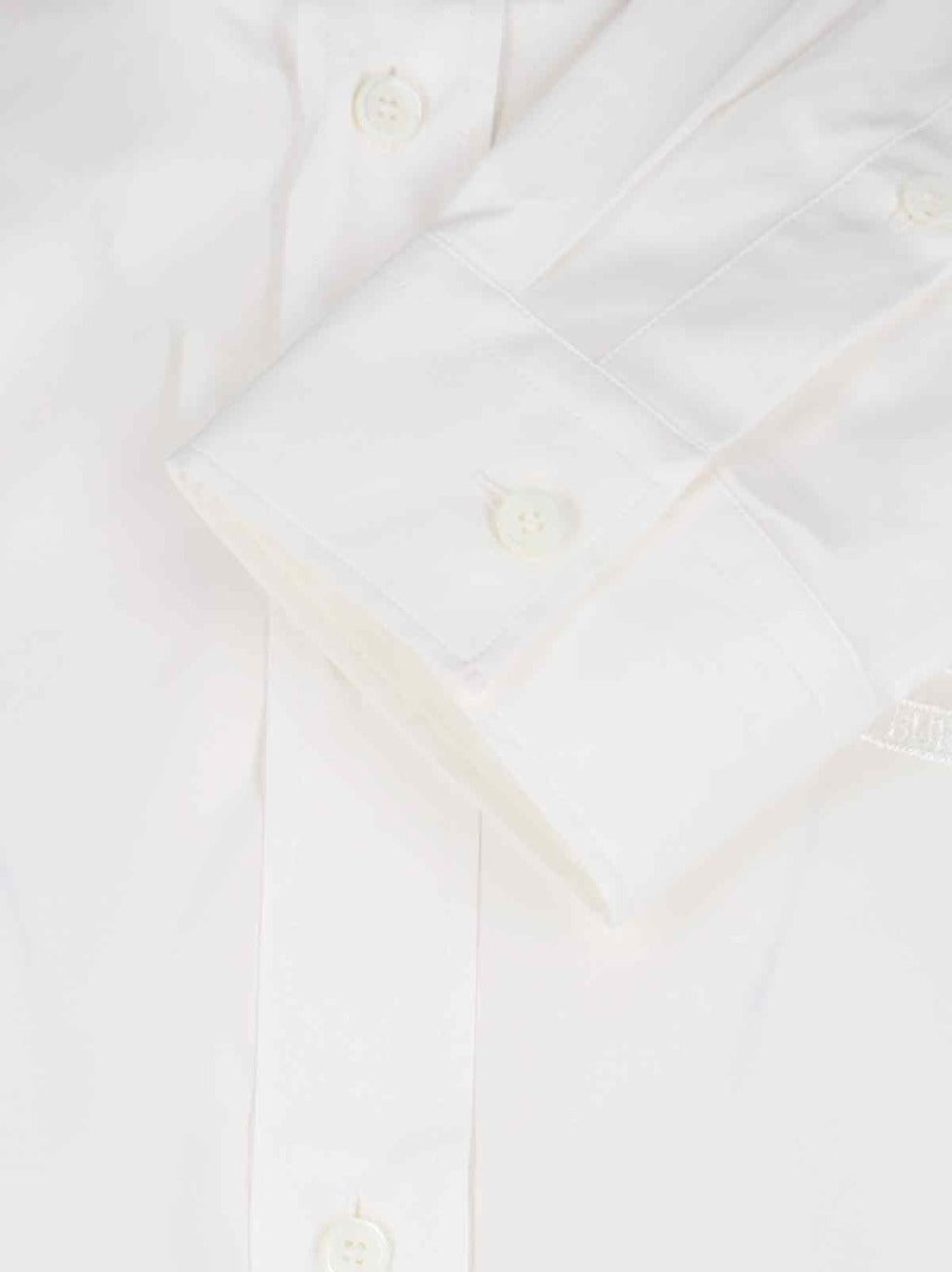 Ekd' Logo Embroidered Shirt – White