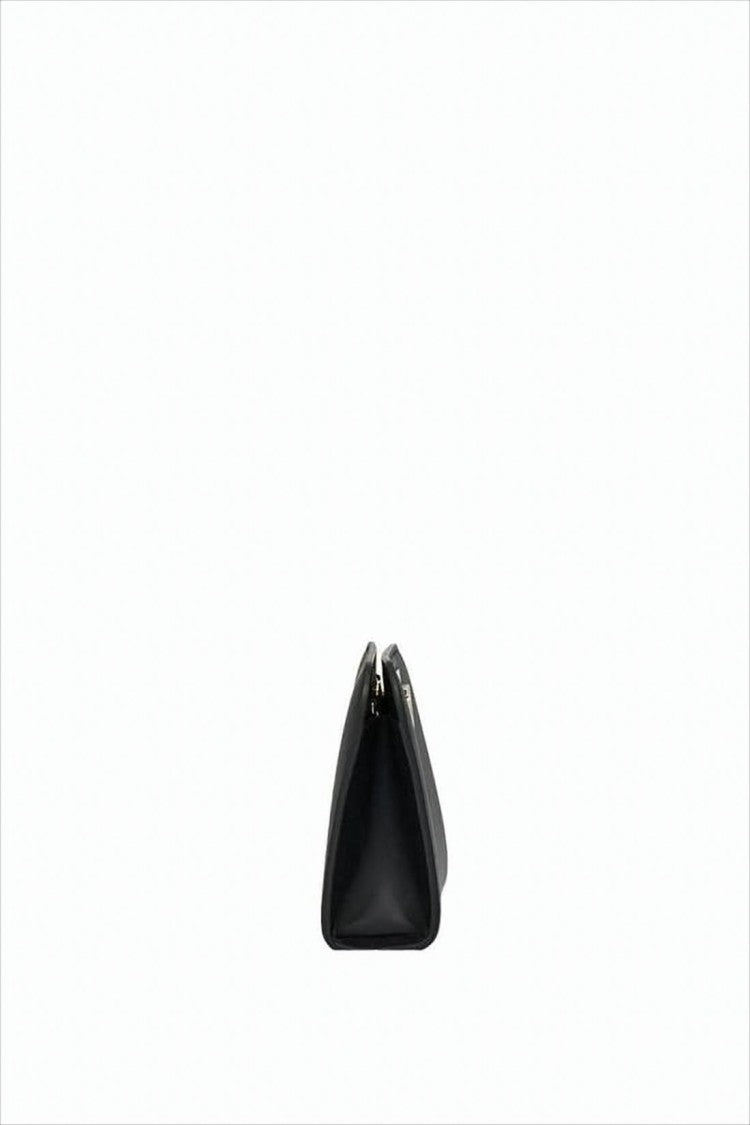 Rectangular Calf Leather Shoulder Bag