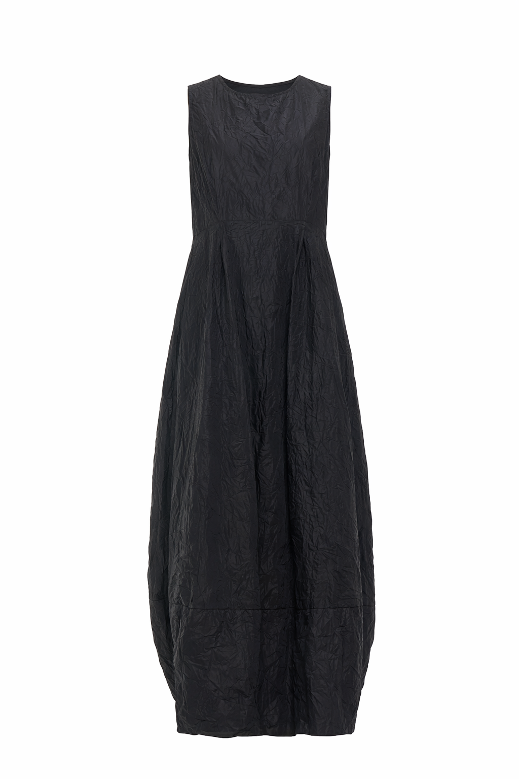 Sculptural Flared Bell Dress