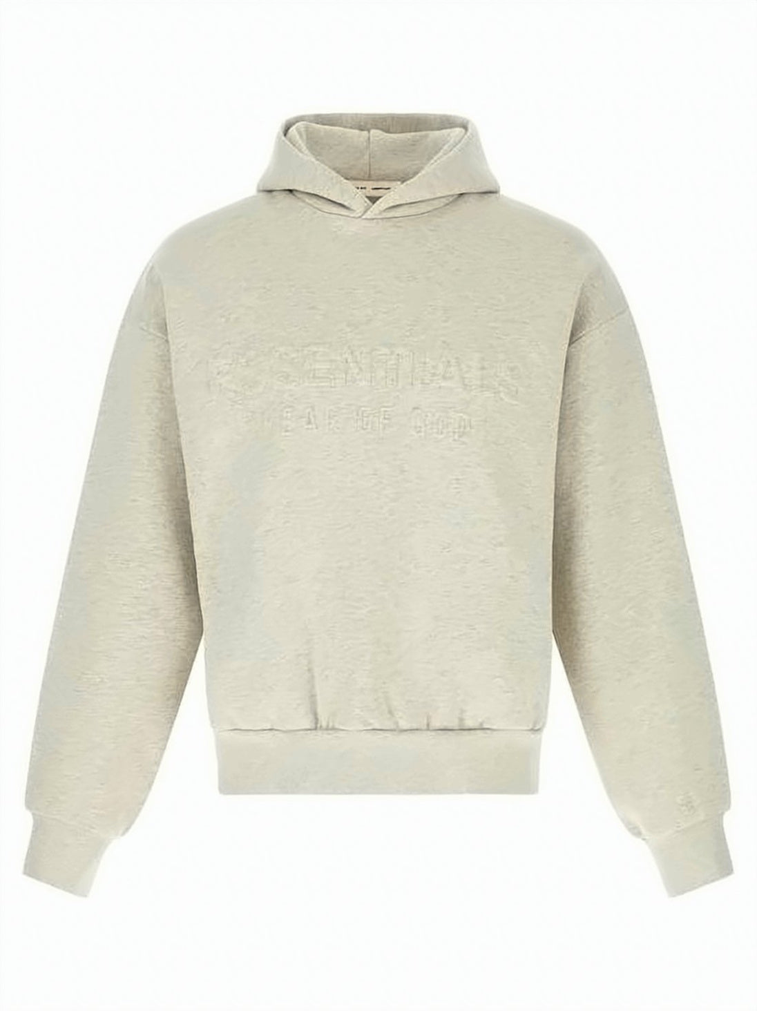 Relaxed Fit Hoodie with Textured Fabric