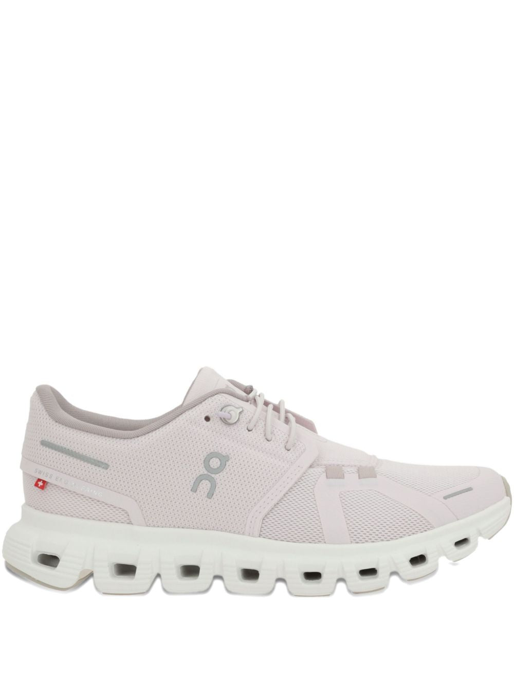 Sporty Pink Sneakers With Cushioned Sole