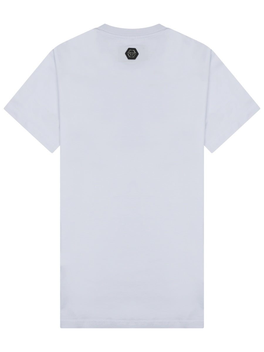 Short-Sleeve T-Shirt With Hexagonal Logo