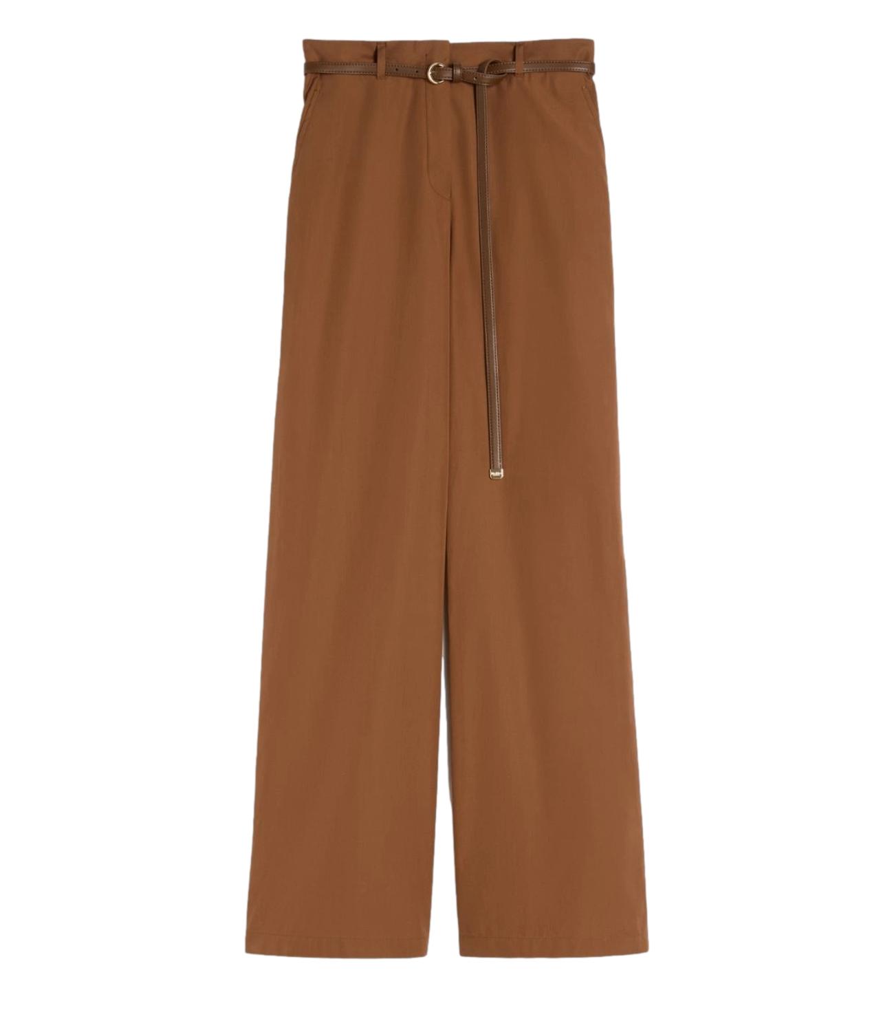 Gray Virgin Wool Casual Trousers