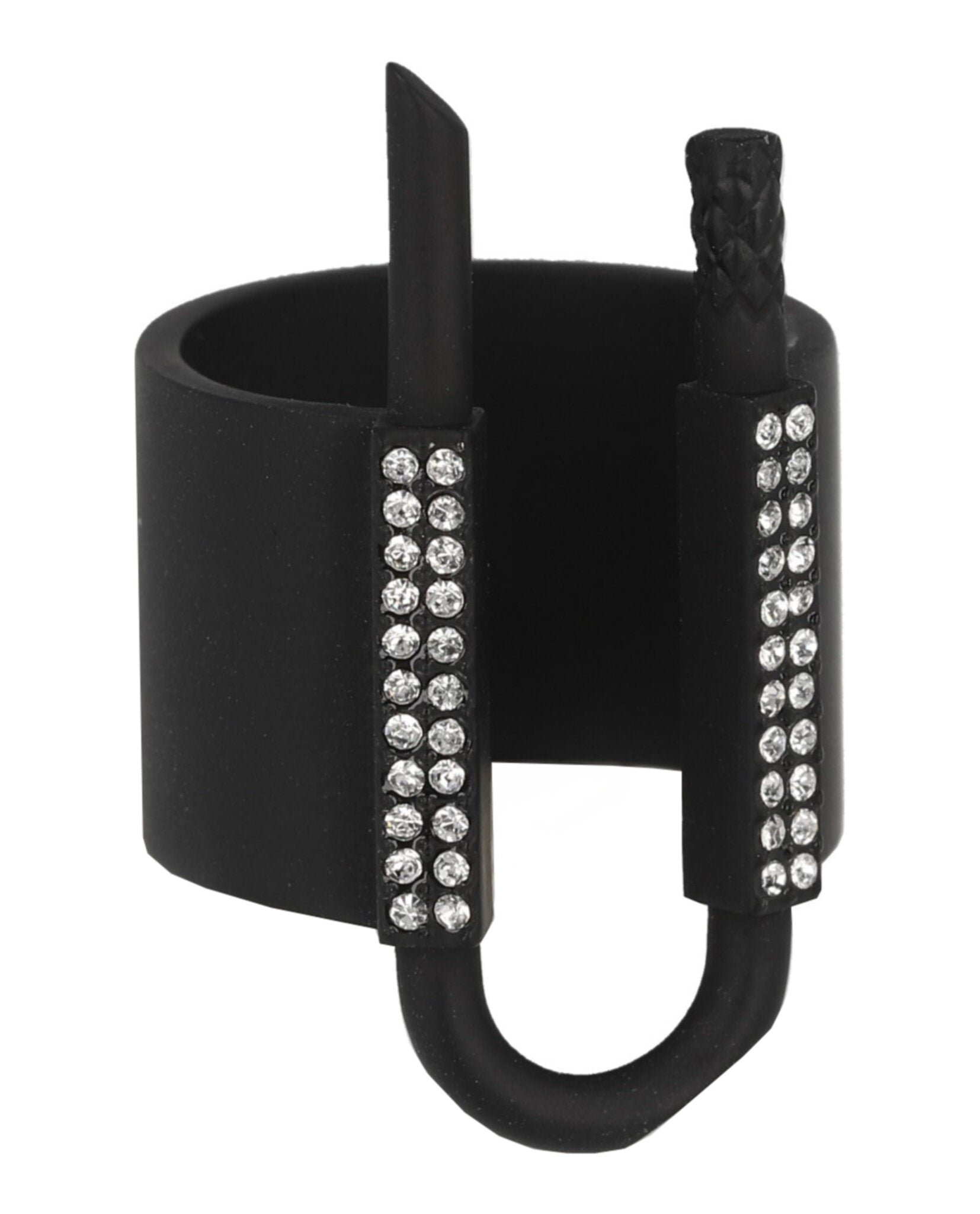 U-Lock Crystal Ring