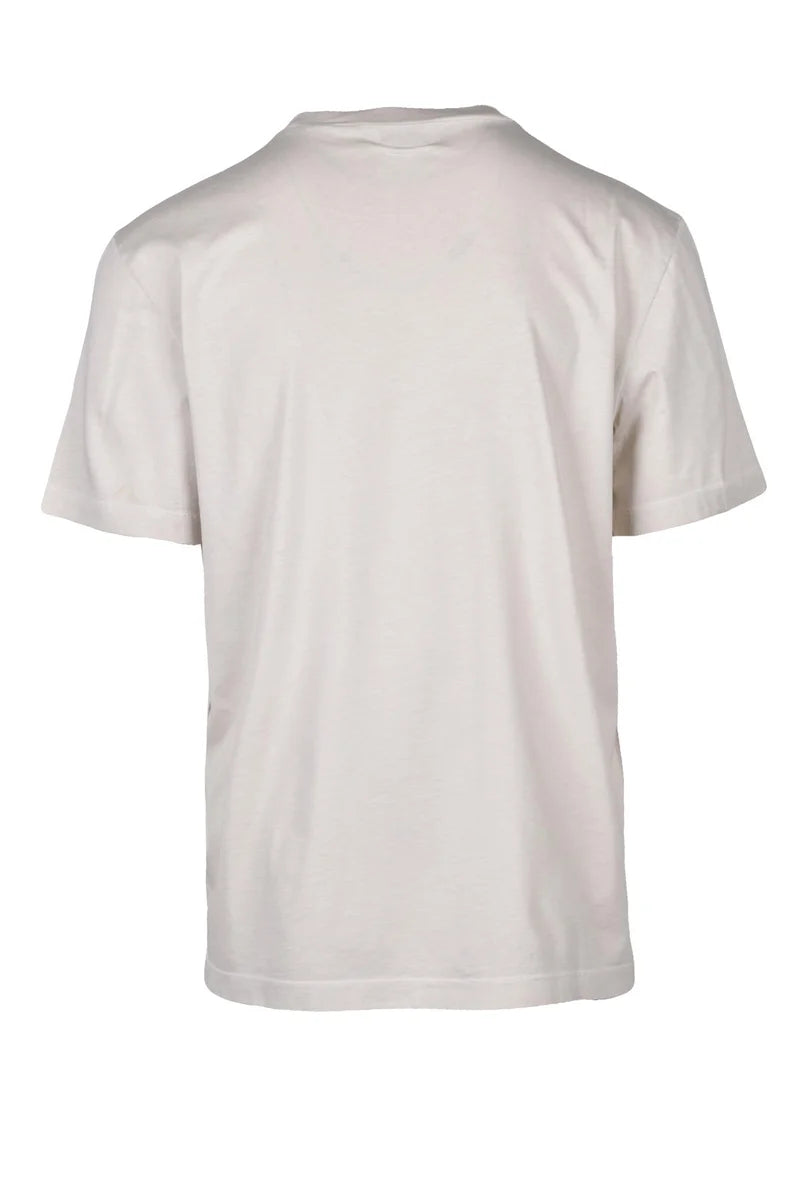 Crew Neck T-shirt - Beige