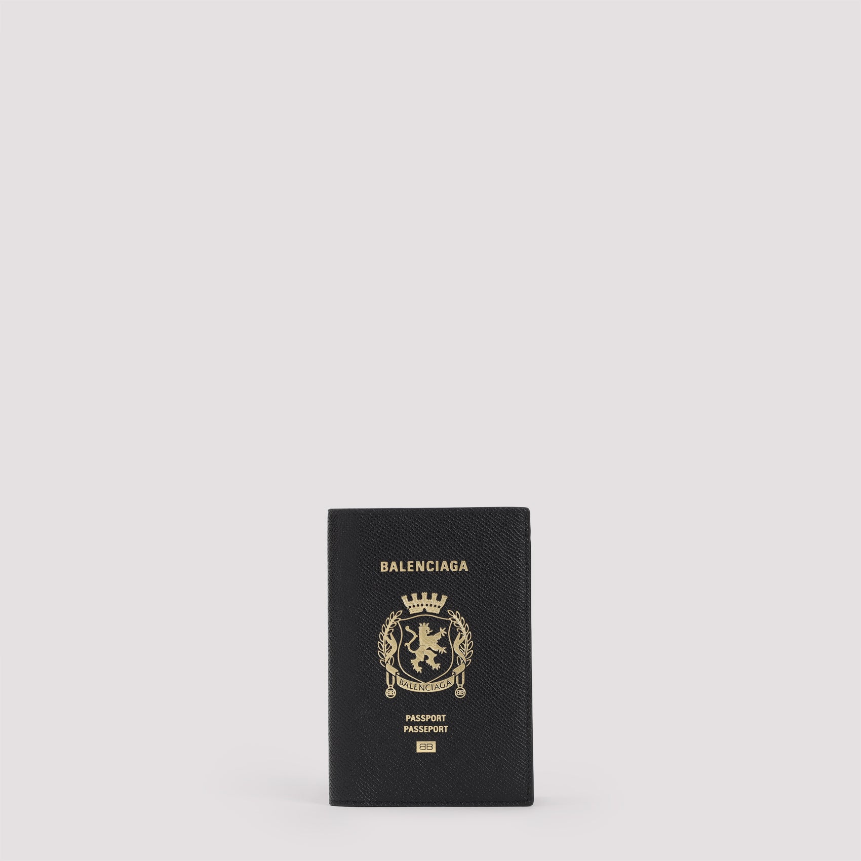 Grained Calf Leather Passport Holder