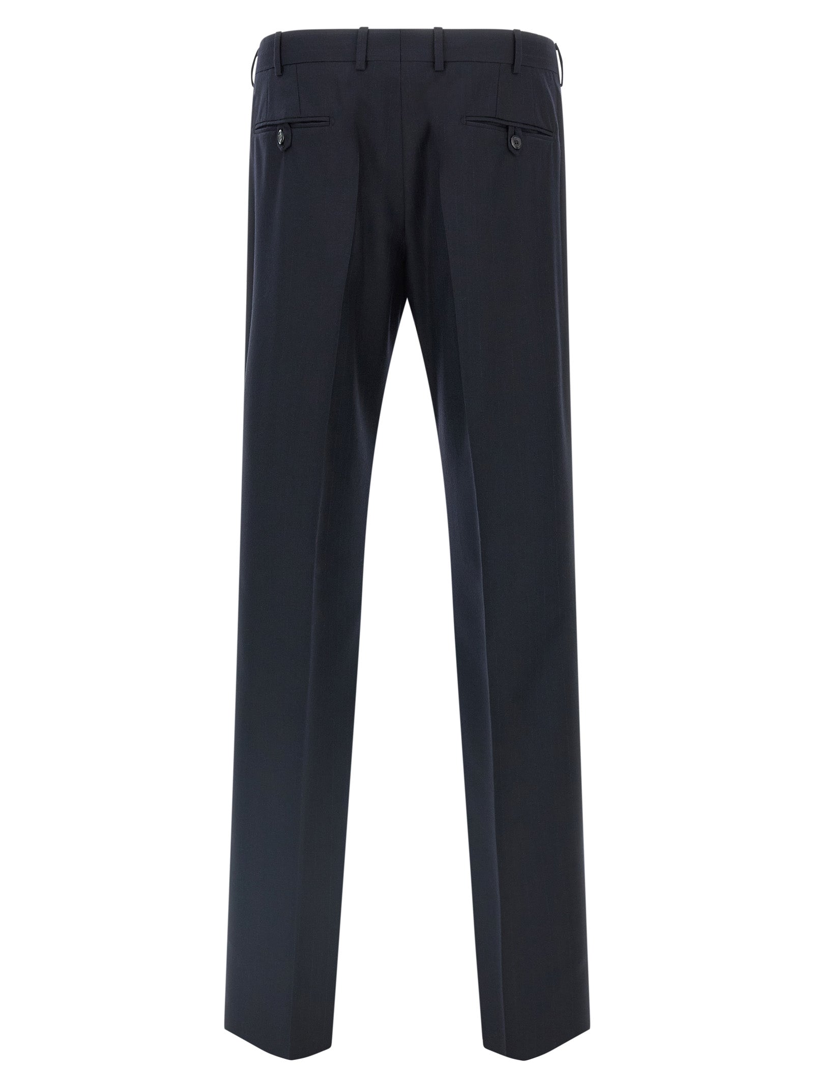 Tailored Pinstriped Blazer and Trouser Set