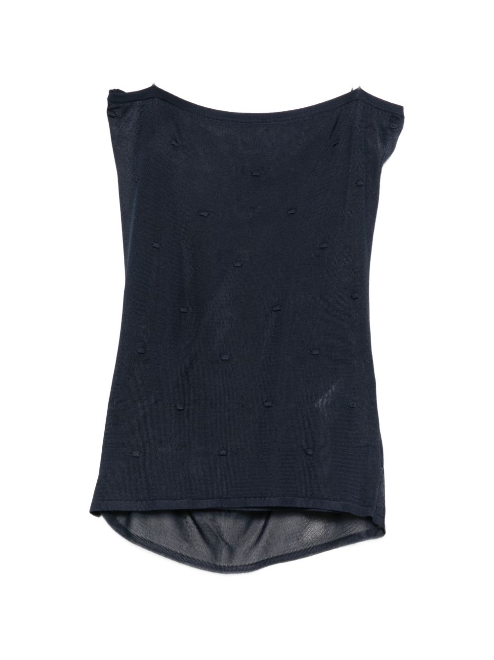 Dark Blue Spaghetti Strap Top