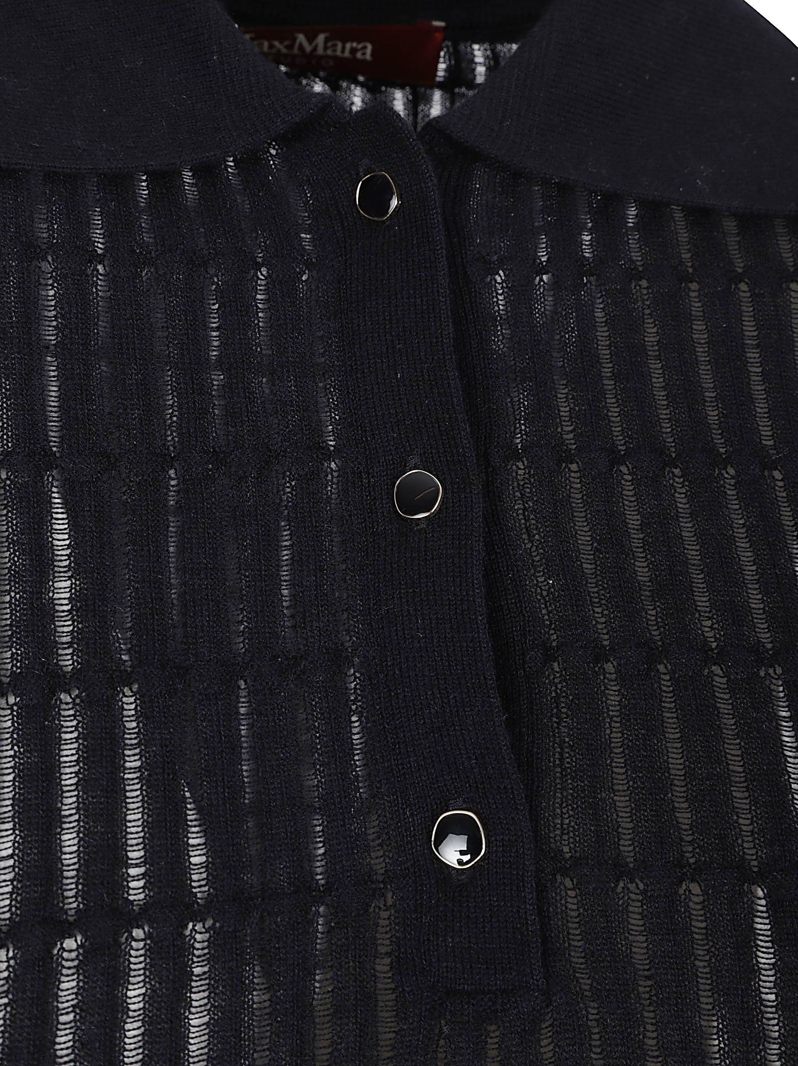 Wool And Silk Blend Polo Shirt