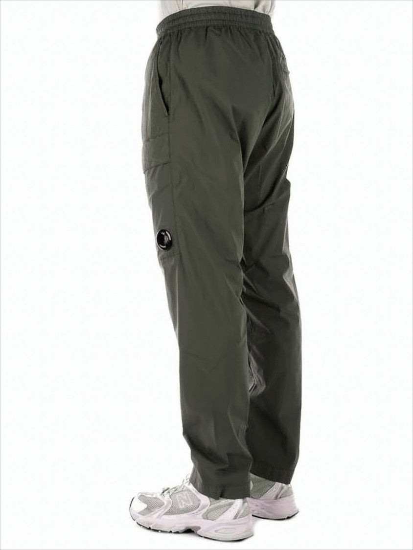 Utility-Inspired Straight Pants with Flap Pockets