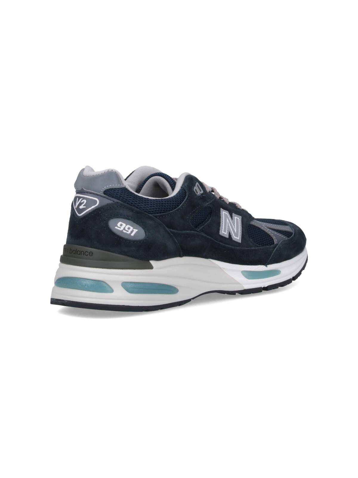"Made in UK 991V2" Sneakers – Blue