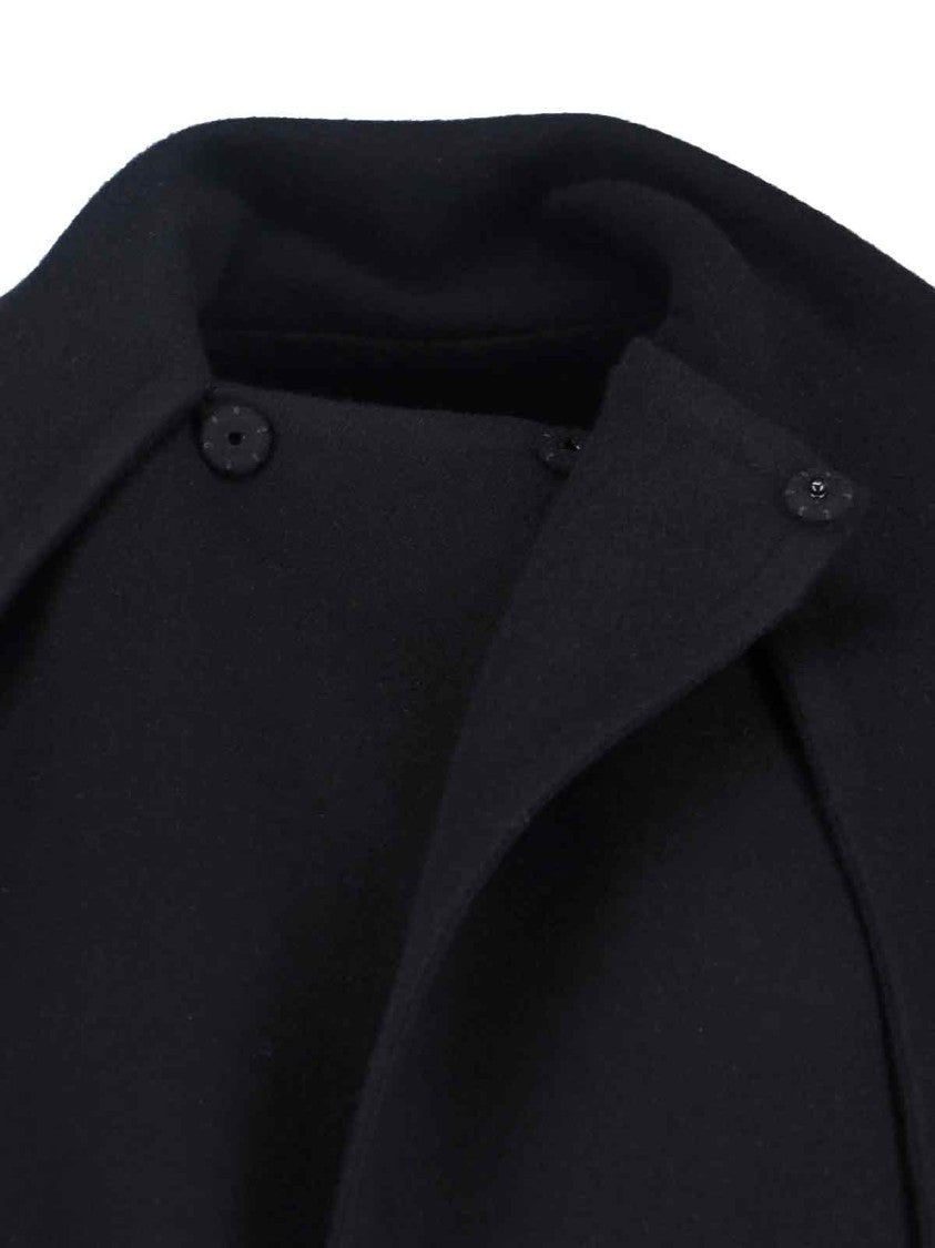 Tailored Black Jacket With Minimalist Design