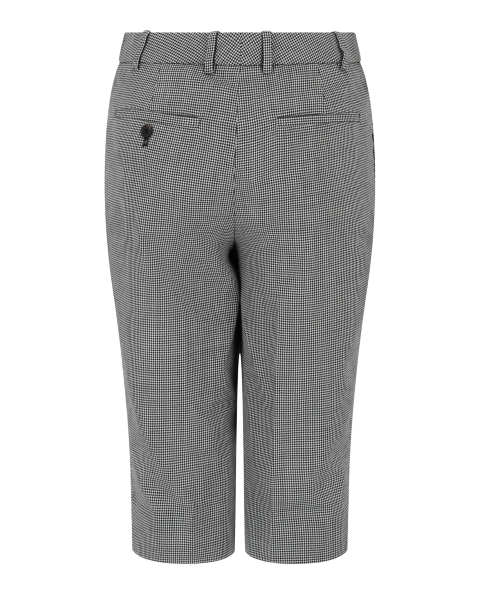 Houndstooth Bermuda Shorts