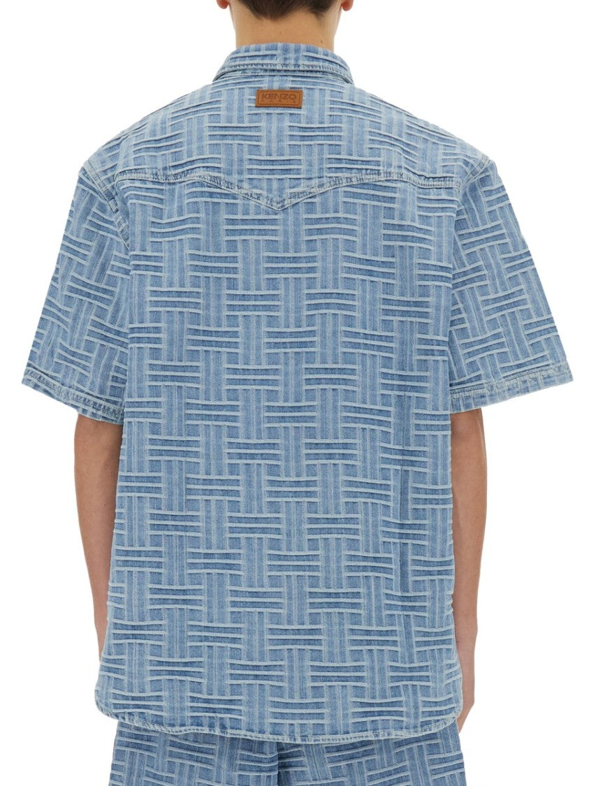 Oversized Denim Shirt